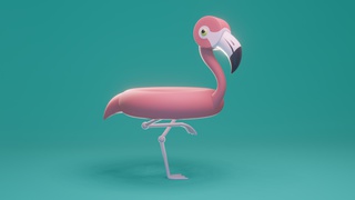 Preview of Flamingo Torus Render
