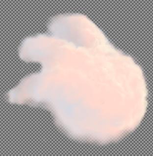 Preview of clouds large logo pink stylized