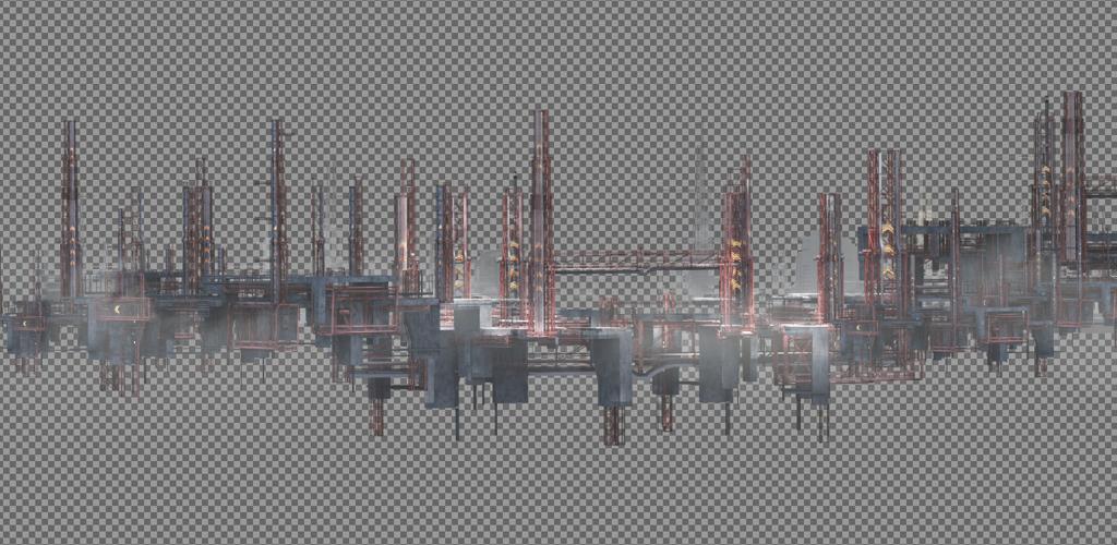 Preview of greebles spaceport