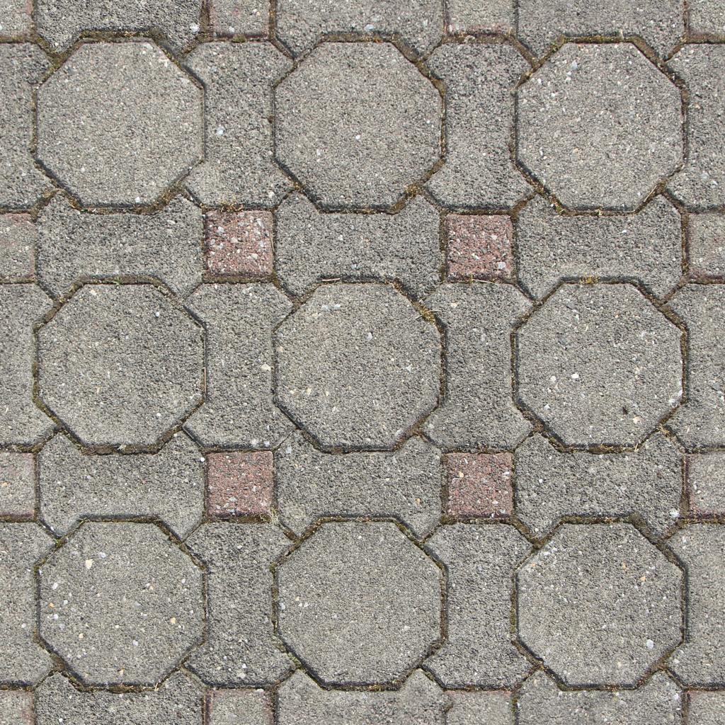 Preview of ground tiles octagonal