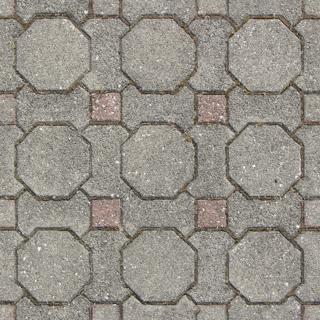 Preview of ground tiles octagonal