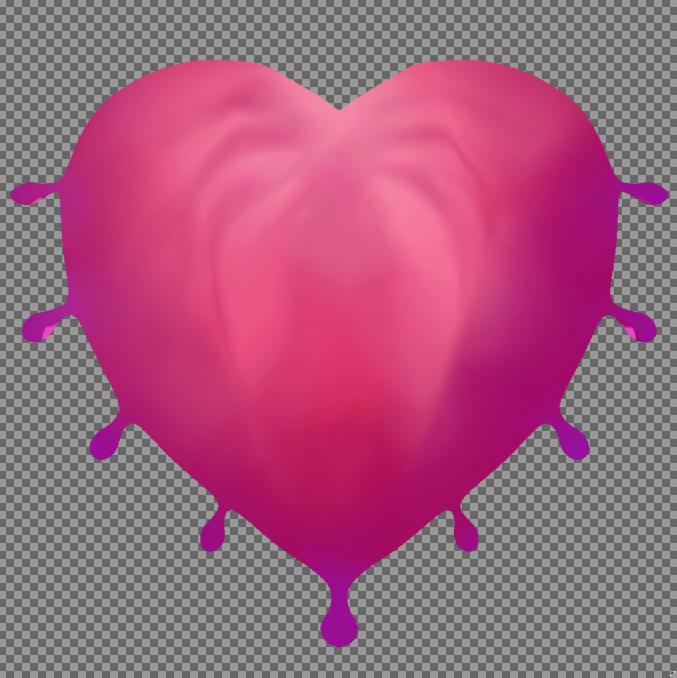 Preview of plants jungle leaf heart stylized