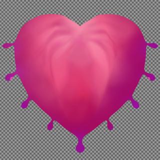 Preview of plants jungle leaf heart stylized